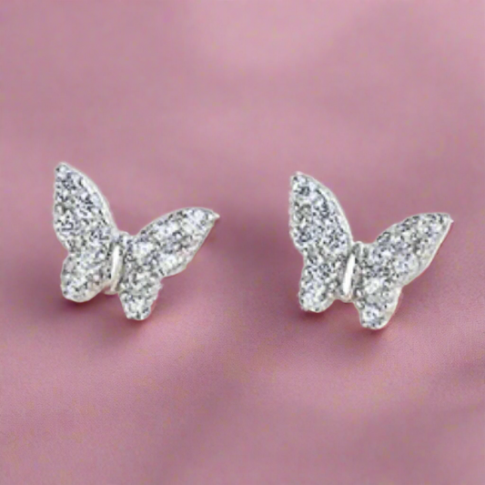 Mini Butterfly Earrings