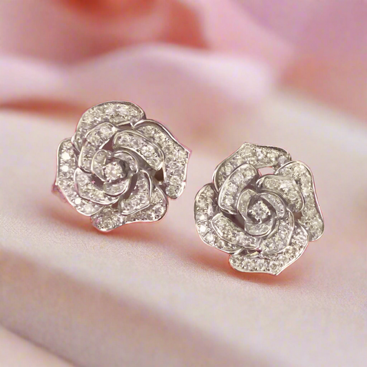 Rose Earrings