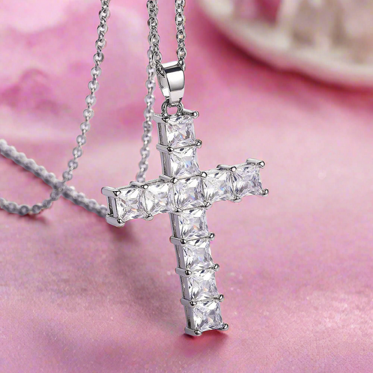 Silver Cross Necklace