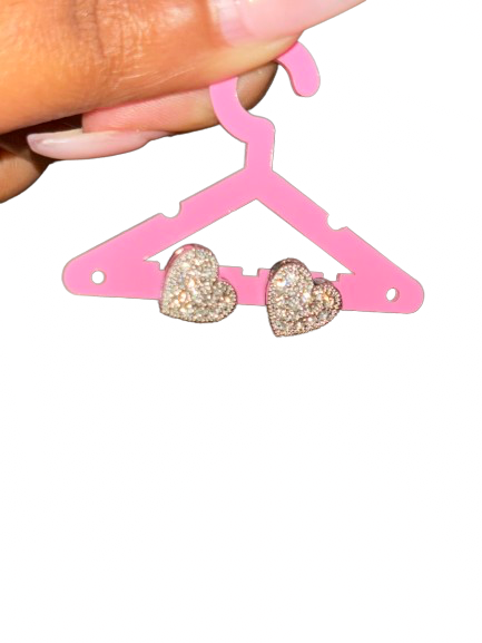 Full Heart Earrings