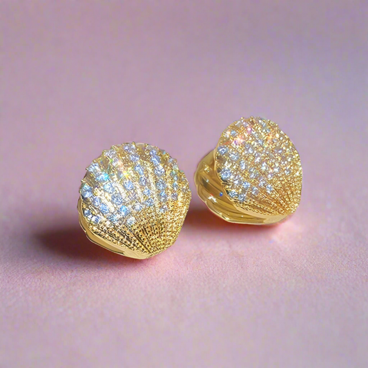 Mermaid Seashell Earrings