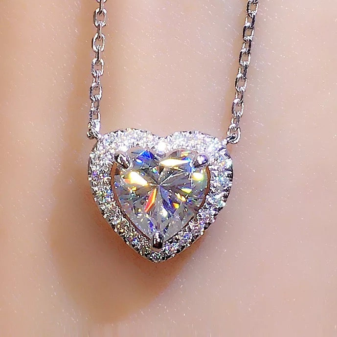 Crystal Heart Necklace