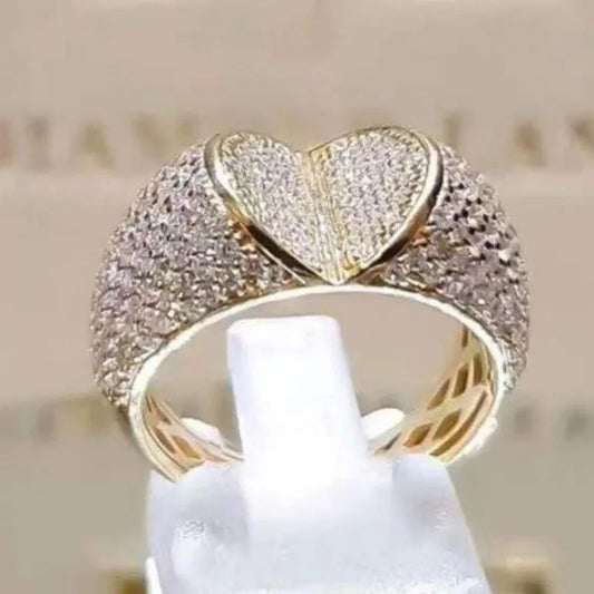 Gold Heart Ring