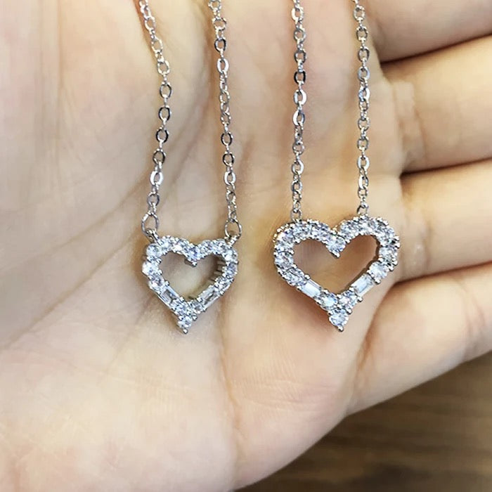 Open Heart Necklace